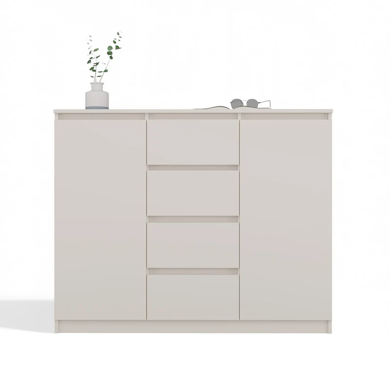 KOMMODE SCHRANK 2D4S 120 – KASCHMIR BEIGE