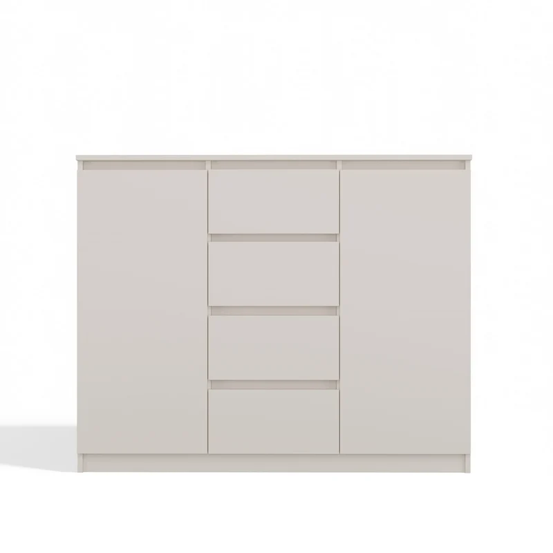 KOMMODE SCHRANK 2D4S 120 – KASCHMIR BEIGE