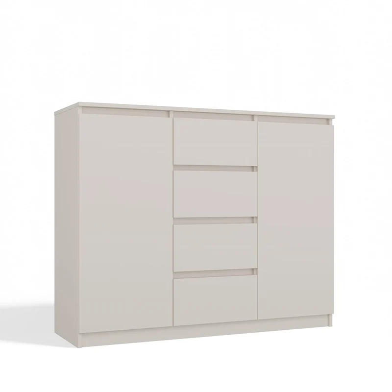 KOMMODE SCHRANK 2D4S 120 – KASCHMIR BEIGE