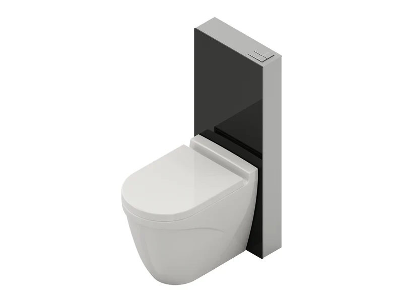 Bocchi Glass Box Wand-WC modern