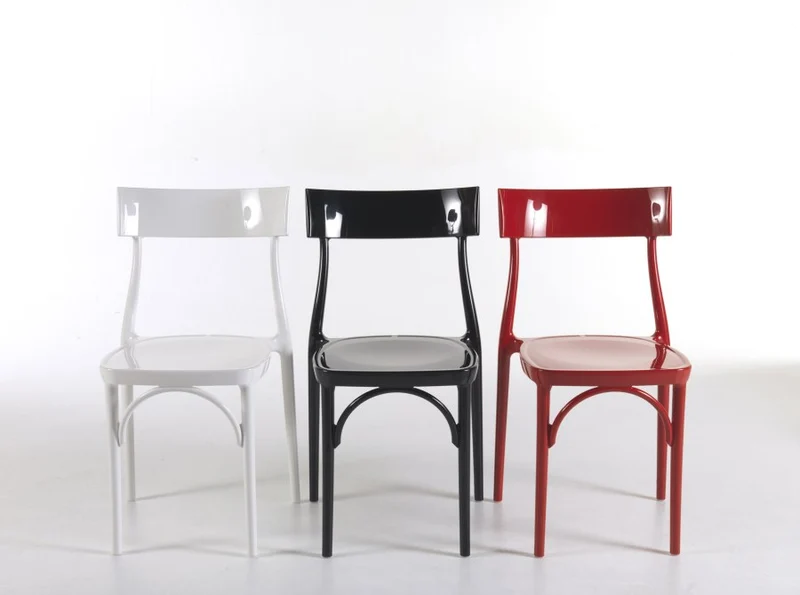 Designstuhl Classic, Farbe weiß