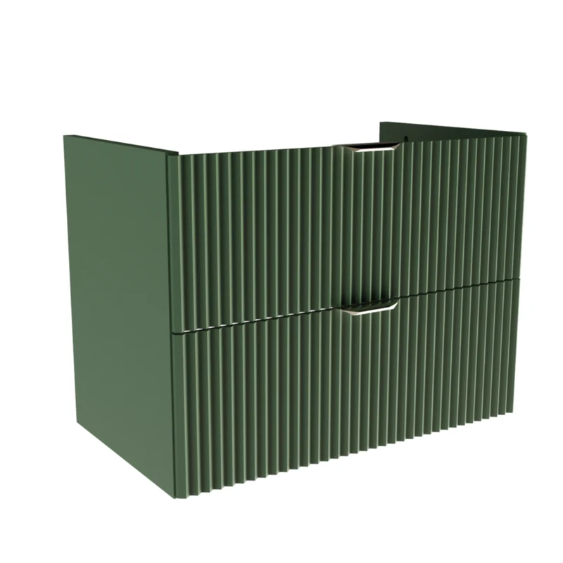Waschtischunterschrank 80 cm, ohne Oberteil Willy - Salbei
