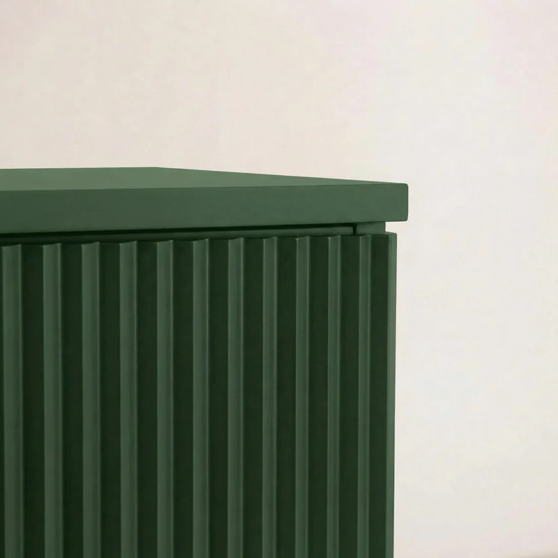 Waschtischunterschrank mit 2 Schubladen 80 cm Willy - Salbei