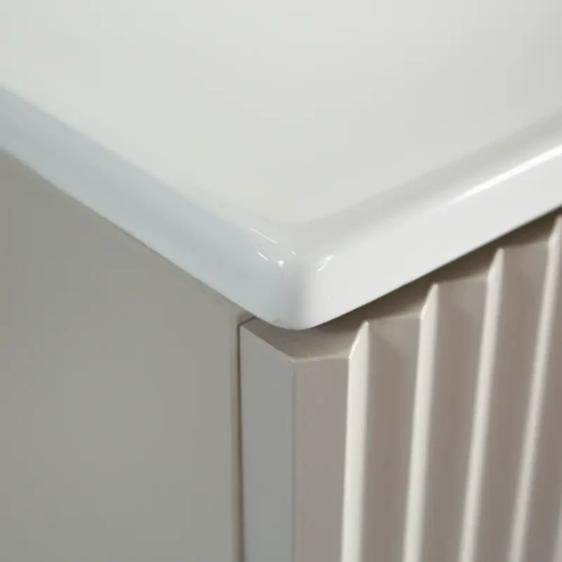 Waschtischunterschrank 60 cm mit Waschbecken, mit Türen Willy - Kaschmir