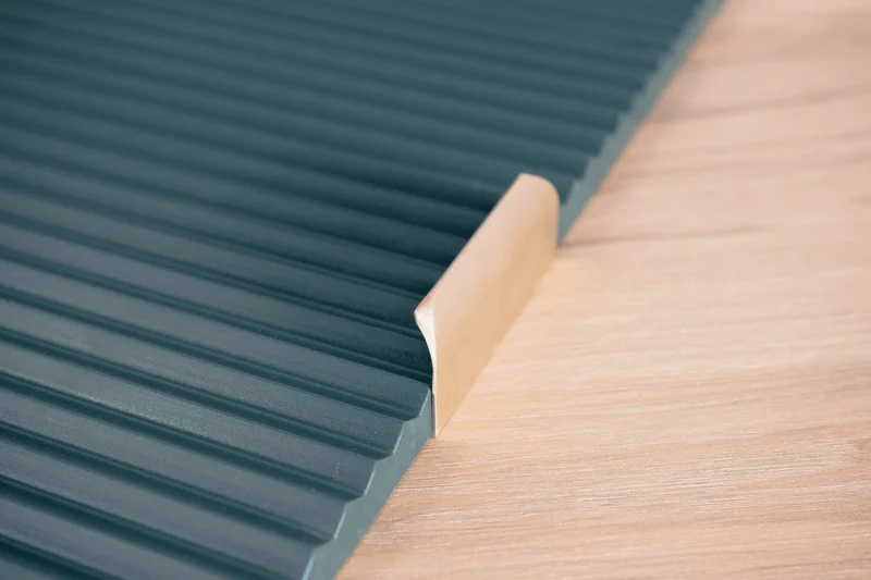 Waschtischunterschrank mit 4 Schubladen 120 cm Willy - Salbei/Walnuss