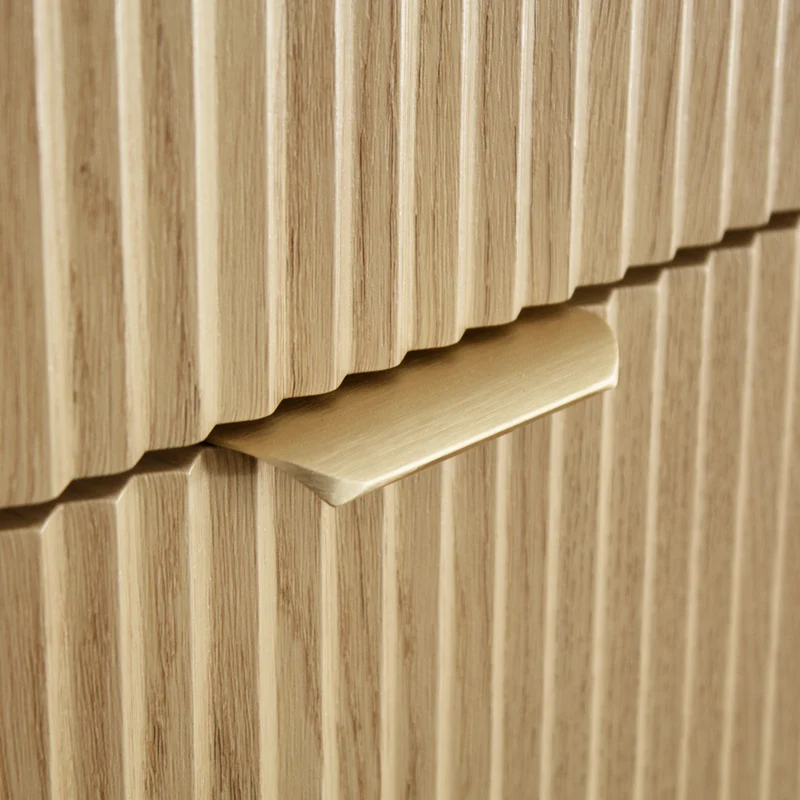 Waschtischunterschrank 60 cm mit Waschbecken Willy - Eiche Cremona
