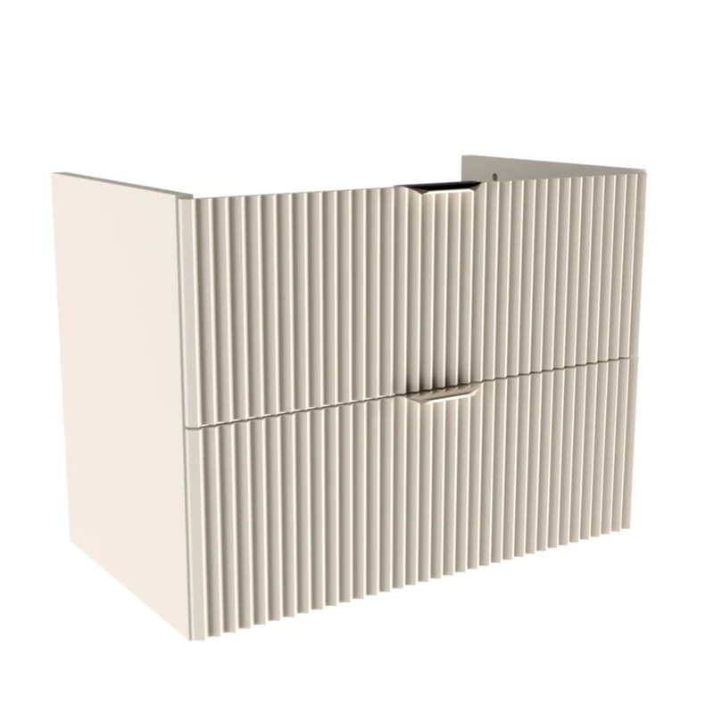 Waschtischunterschrank 80 cm, ohne Oberteil Willy - Kaschmir