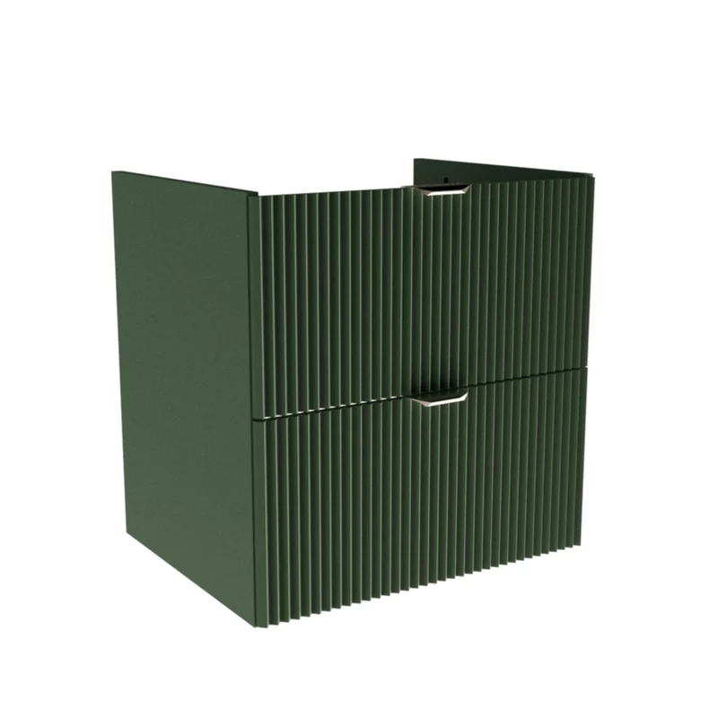 Waschtischunterschrank 60 cm, ohne Oberteil Willy - Salbei