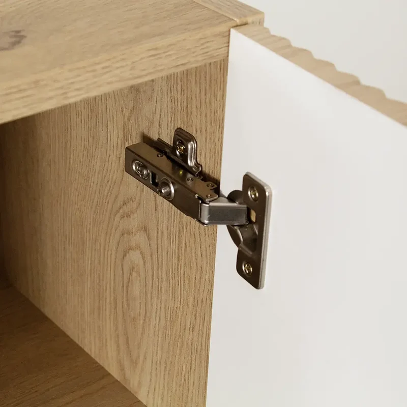 Bad Hochschrank 120 cm Willy - Eiche Cremona