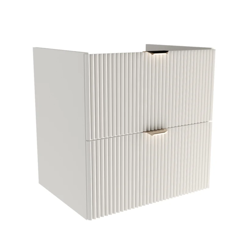 Waschtischunterschrank 60 cm, ohne Oberteil Willy - Weiß