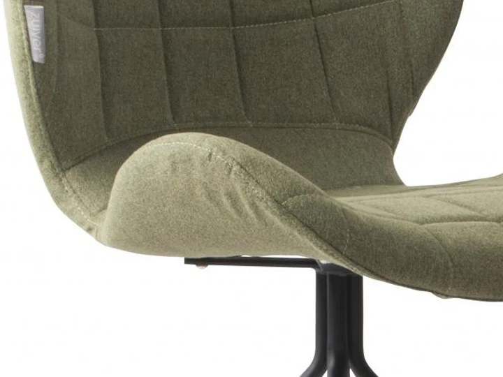 2er Set, Stuhl gepolstert, Esszimmerstuhl Farbe Grün