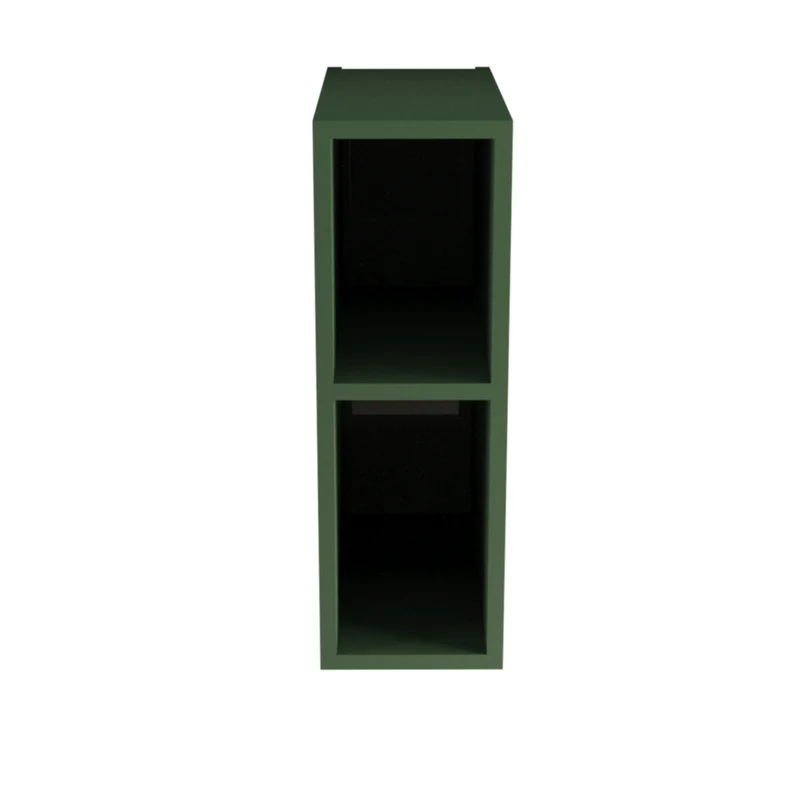 Schmales Regal 20 cm mit 1 Ablage - Salbei