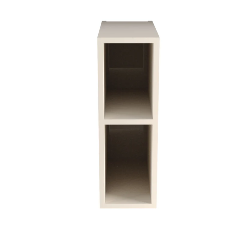 Schmales Regal 20 cm mit 1 Ablage - Kaschmir