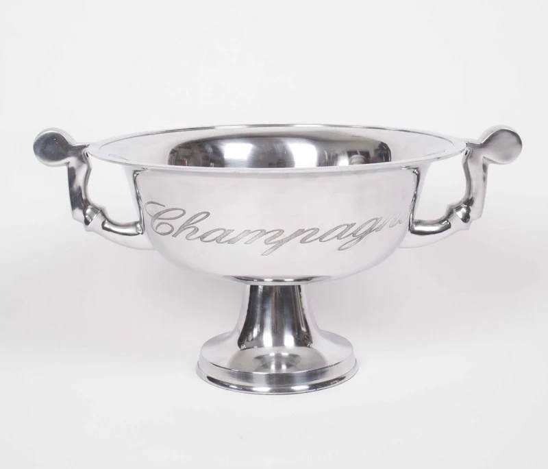 Champagnerkühler, Kühler aus Aluminium, Ø 65 cm