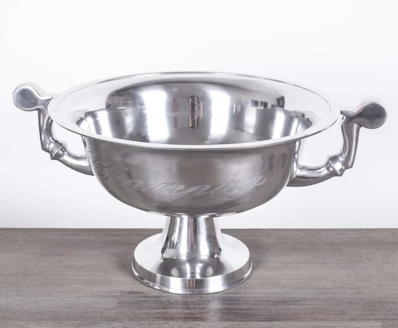 Champagnerkühler, Kühler aus Aluminium, Ø 65 cm
