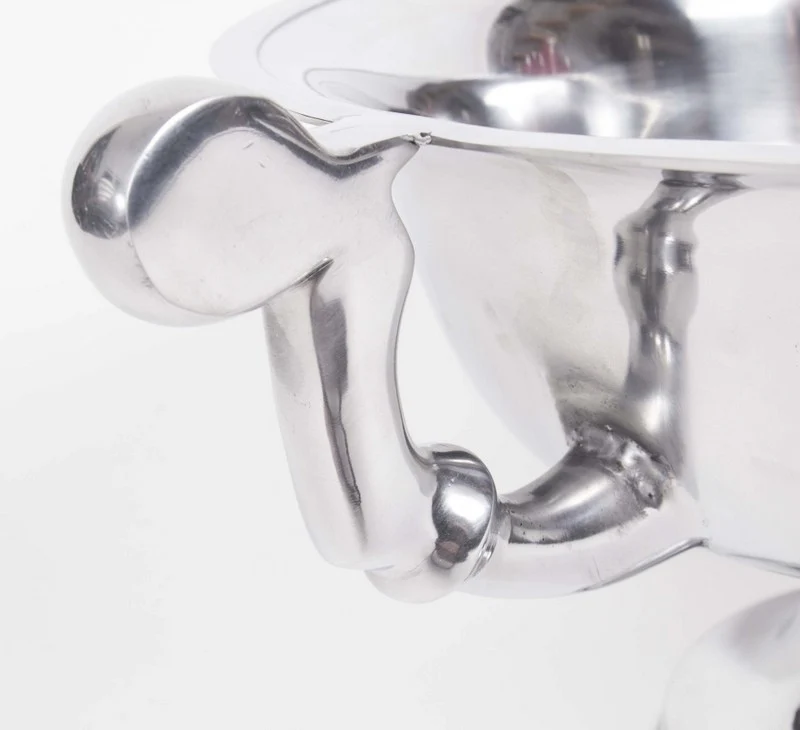 Champagnerkühler, Kühler aus Aluminium, Ø 65 cm