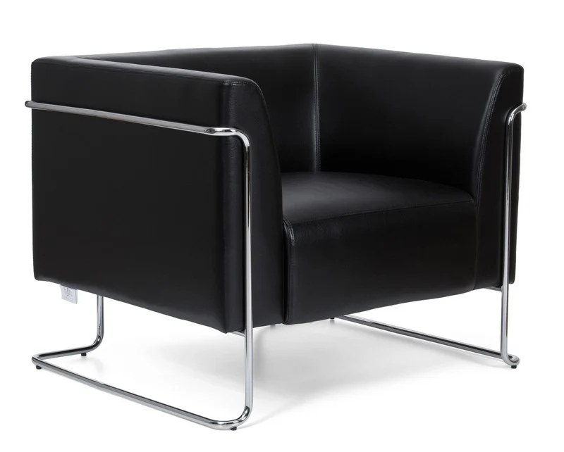 Loungesessel schwarz, Büro-Sessel schwarz