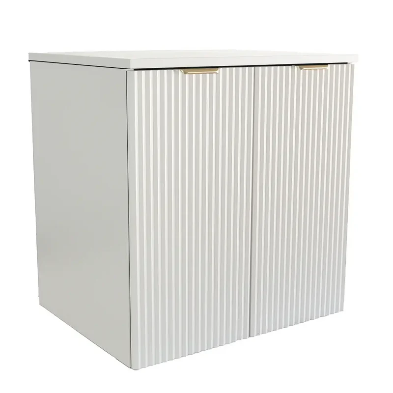 Waschtischunterschrank 60 cm mit Türen Willy - Weiß