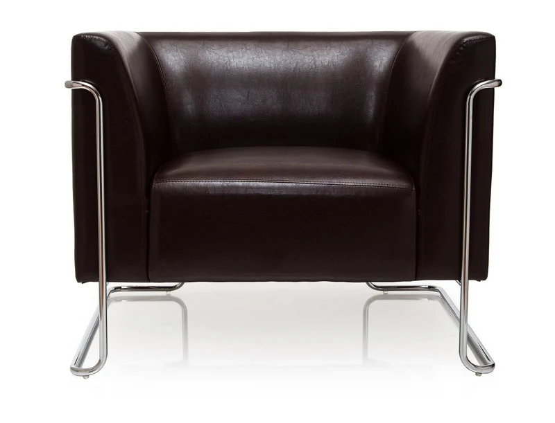 Loungesessel braun, Office-Sessel braun, Büro-Sessel braun