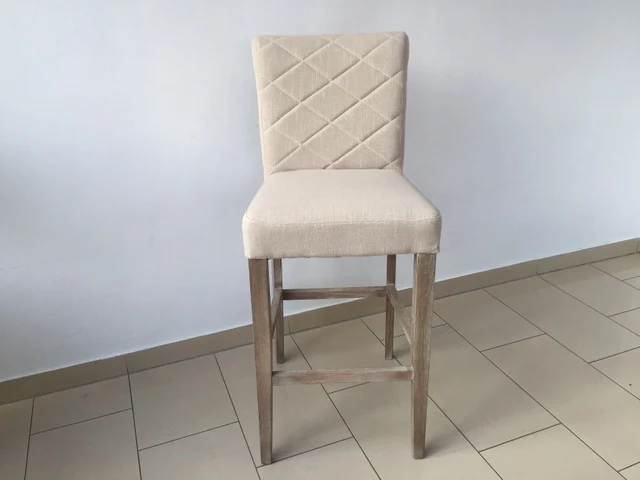 Barstuhl Landhaus, Barhocker, Tresenhocker gepolstert, , Sitzhöhe 76 cm (Ausverkauft)