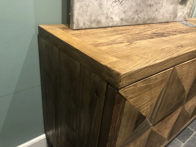 Sideboard Altholz, Anrichte aus Altholz, Breite 220 cm