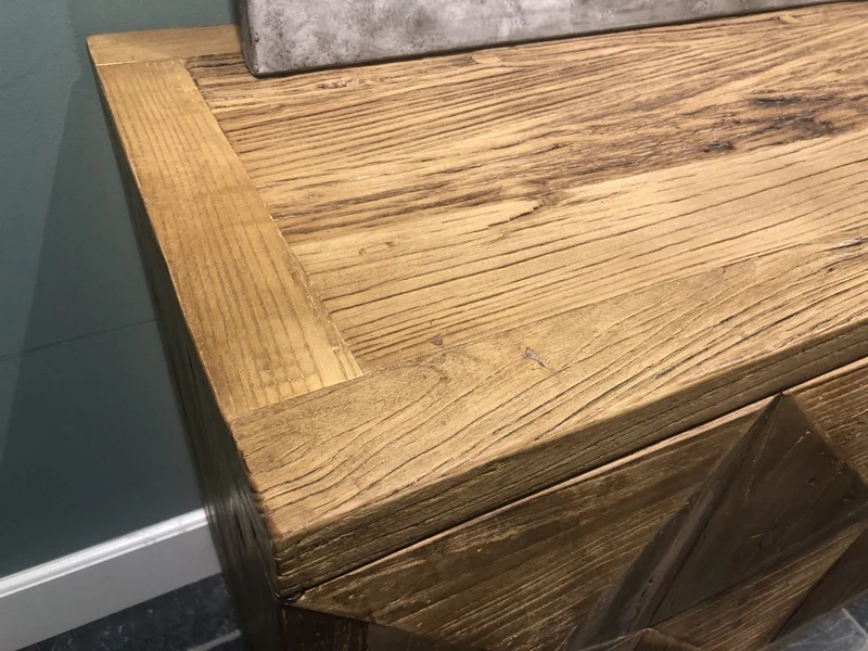 Sideboard Altholz, Anrichte aus Altholz, Breite 220 cm