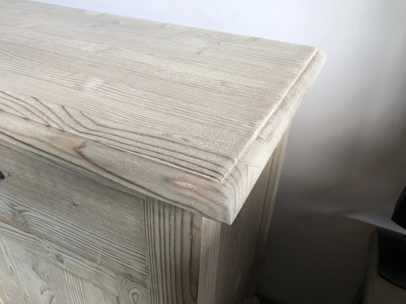 Sideboard Holz Landhaus, Anrichte Massivholz Landhausstil, Breite 125 cm