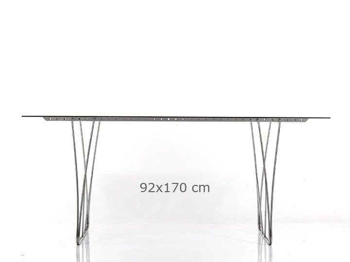 Tisch, Konferenztisch, Esstisch, Gartentisch für In & Outdoor geeignet, Länge 170 cm