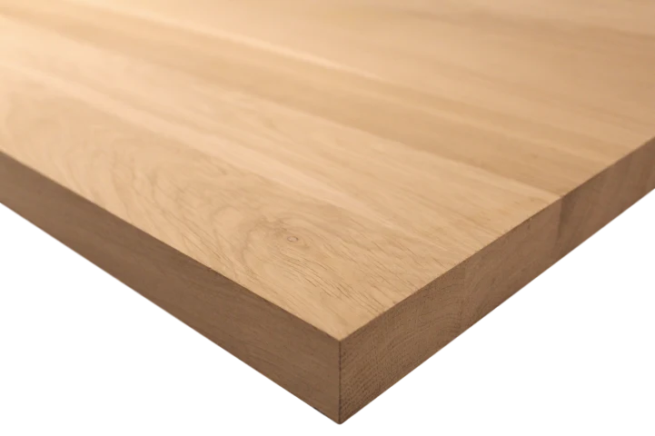 Tischplatte Eiche massiv, massive Holztischplatte, Eiche Tischplatte Breite 180 cm