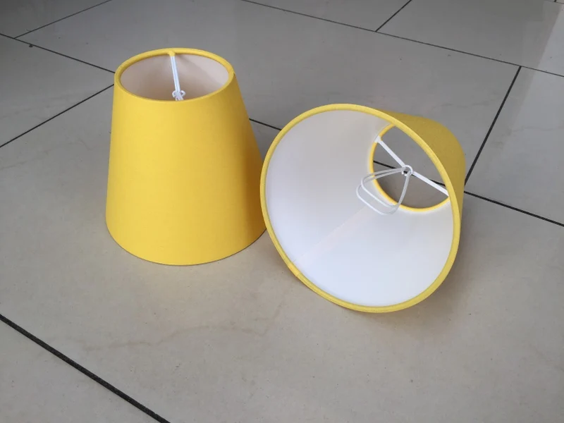 KIemmschirm gelb, Aufsteckschirm gelb Ø 14 cm