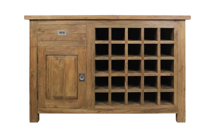Sideboard Landhaus, Anrichte Landhaus, Weinregal Landhaus, Breite 120 cm (Ausverkauft)