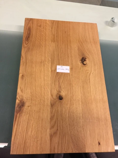 Esstisch Eiche Tischplatte, Tisch Glas-Massivholz Tischplatte Industriedesign, Tischgestell Metall, Maße 220 x 100 cm
