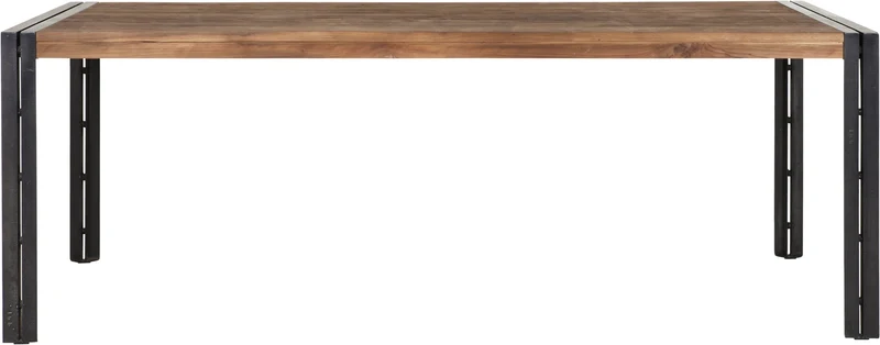 Tisch Industrie Holz Metall, Esstisch Industriedesign Metall, Länge 175 cm