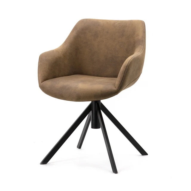 Stuhl braun, Stuhl drehbar braun Industriedesign