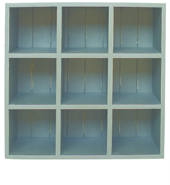 Regal grau Landhaus, Küchenregal weiß, Weinregal Landhausstil weiß, Breite 185 cm