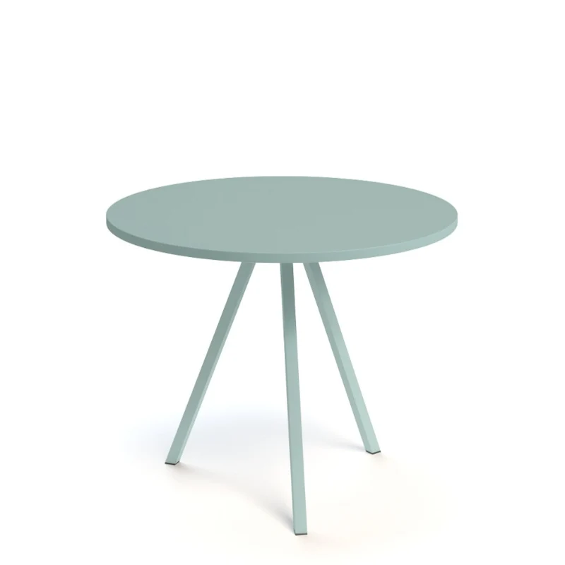 Tisch rund blau , Esstisch blau rund, runder Tisch blau, Durchmesser 70-100 cm