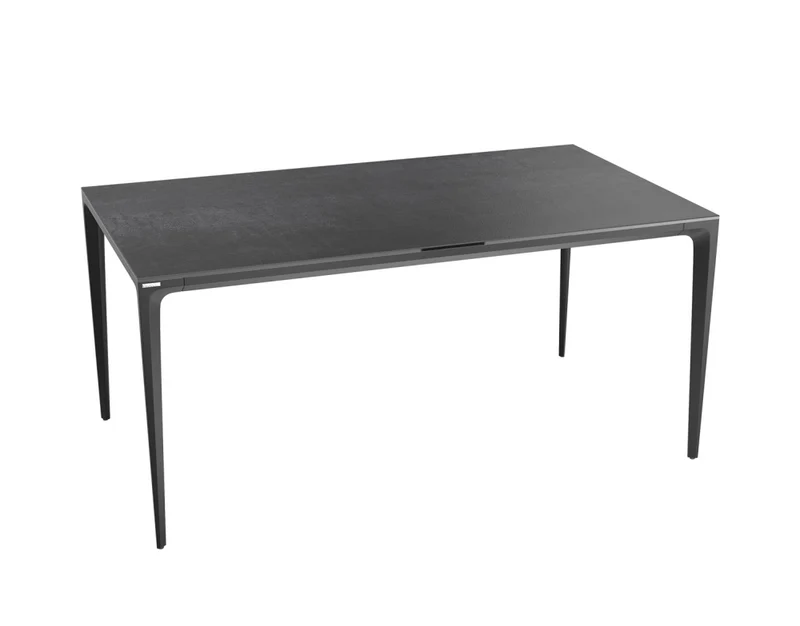 Tisch Titan-grau Tischplatte Keramik, Esstisch Keramik Tischplatte, Breite 180 cm