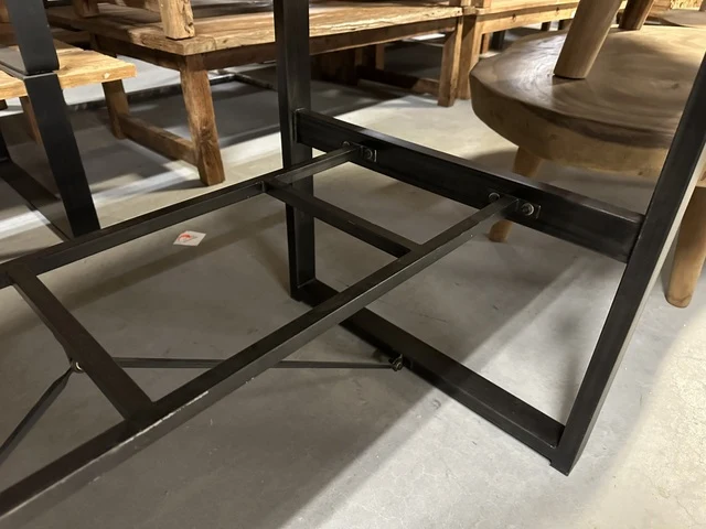 Bartisch Industriedesign, Bartisch Holz Metall, Breite 160 cm