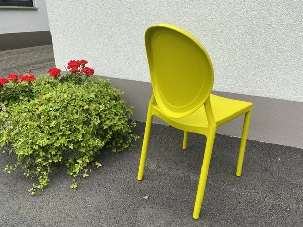 Stuhl grün stapelbar, Stuhl Kunststoff grün