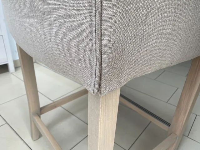 Barstuhl Sand, Barstuhl Landhausstil, Sitzhöhe 76 cm