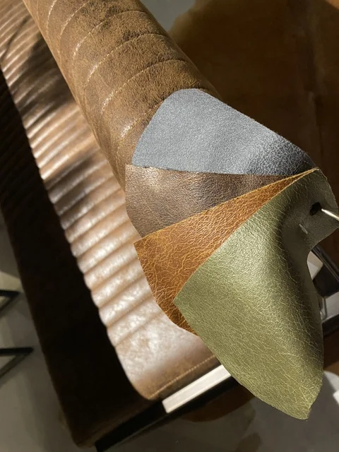 Sitzbank cognac, Bank cognac, Sitzbank in vier Farben, Breite 185 cm