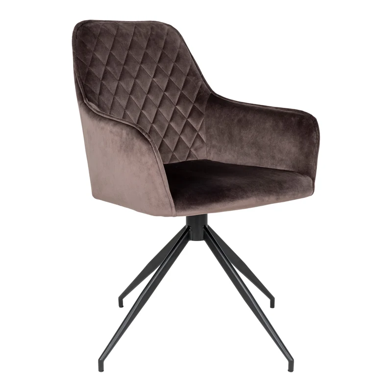 Stuhl braun, Stuhl Velvet braun