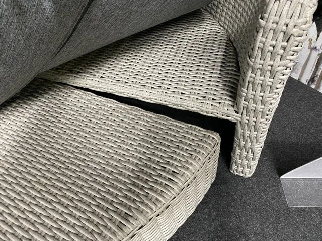 Lounge Kugel, Lounge Garten-Bett grau, Lounge rund (AUSVERKAUFT)