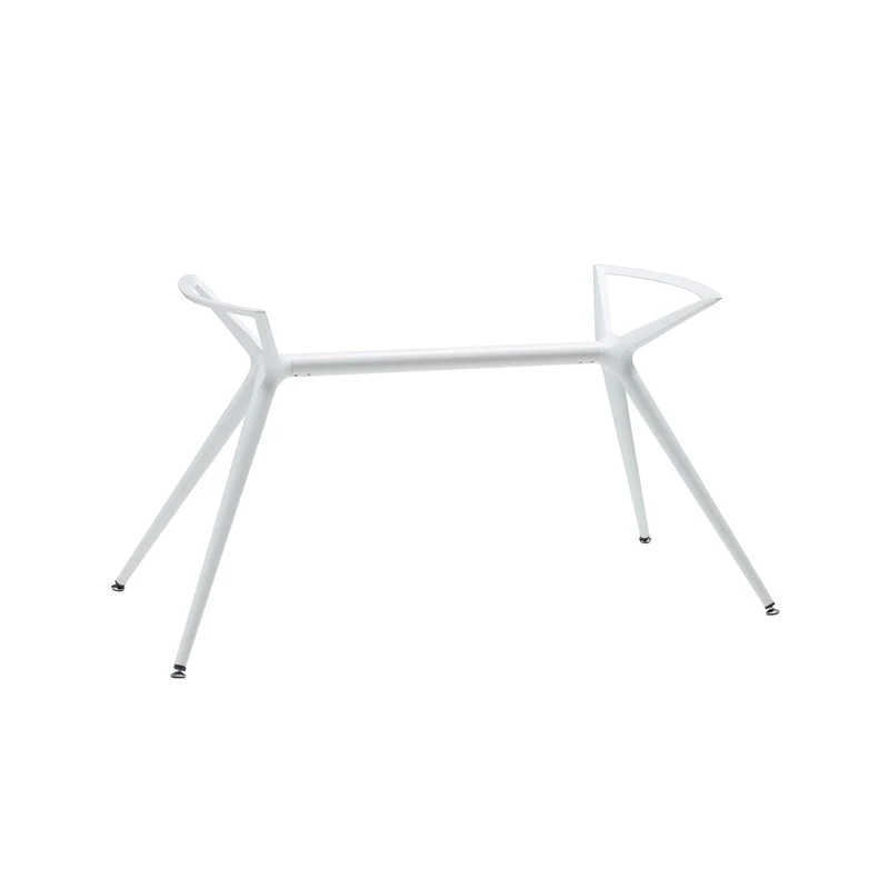 Glastisch oval, Esstisch oval Glasplatte, Tisch Glasplatte oval, ovaler Glastisch weiß, Breite 180 cm