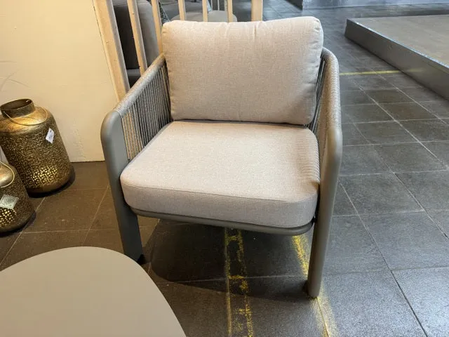 Loungeset 4-teilig anthrazit