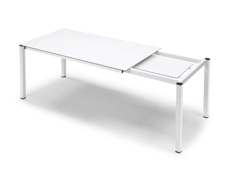 Gartentisch anthrazit, Gartentisch ausziehbar, Esstisch ausziehbar, Breite 160-210 cm