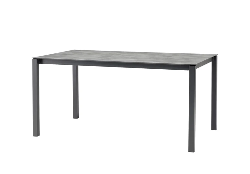 Gartentisch grau-anthrazit, Gartentisch ausziehbar, Esstisch grau ausziehbar, Breite 160-210 cm