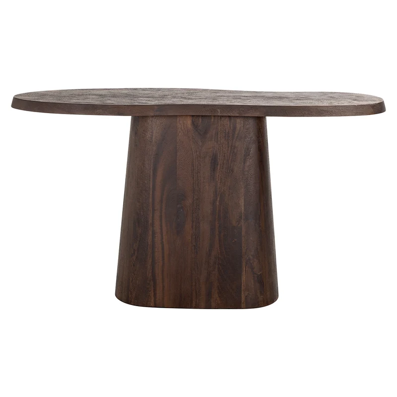 Konsole braun Holz, Holz-Konsole, Konsolentisch Holz braun, Breite 140 cm