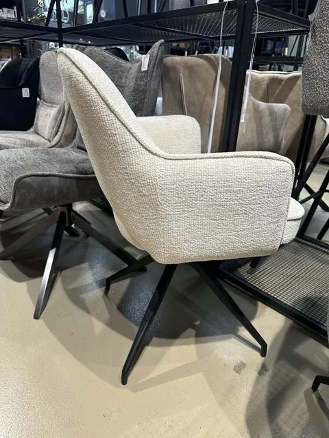 Stuhl creme drehbar, Esszimmerstuhl drehbar creme , drehbarer Stuhl creme