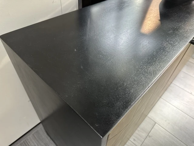 Sideboard schwarz-Gold, Anrichte Gold-schwarz, Breite 160 cm (Ausverkauft)